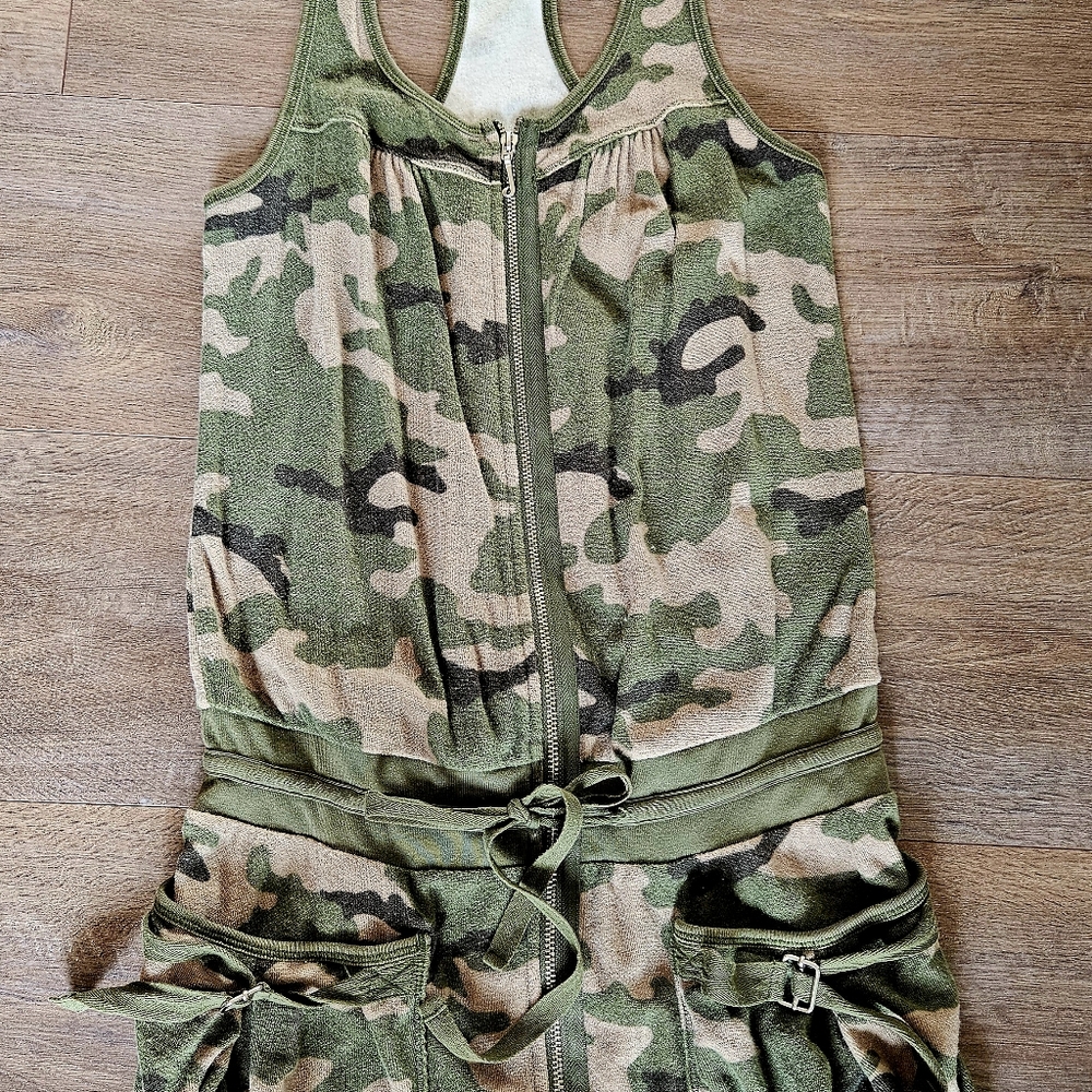 Juicy Couture Vintage Camouflage Dress